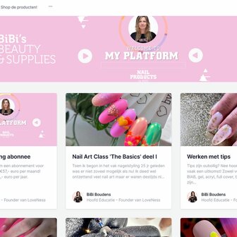 ONLINE BIAB | BIAB Starter(zonder IBX &amp; Nail Art)