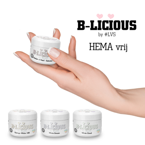 B-Licious Gel White Cloud by #LVS 15ml